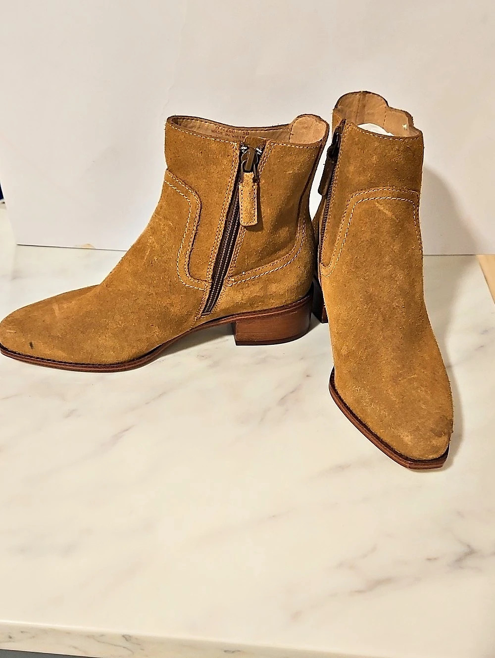Cole Haan Grand 360 Suede Ankle Boots in Brown US 5B